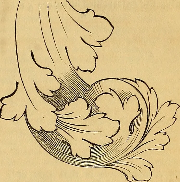 An illustration from The Decorator's assistant, 1847, leaf 34