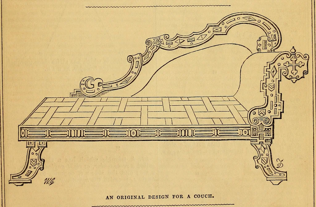 An illustration from The Decorator's assistant, 1847, leaf 34