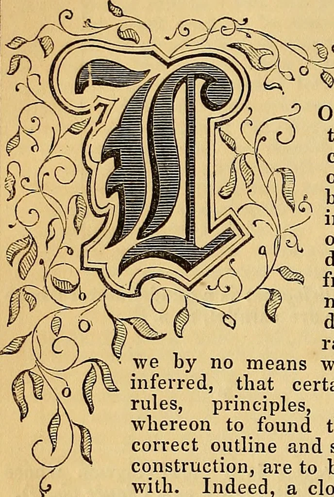 An illustration from The Decorator's assistant, 1847, leaf 41