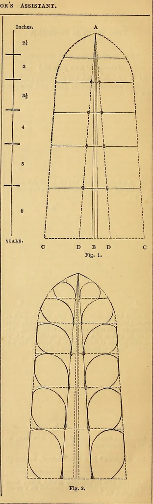 An illustration from The Decorator's assistant, 1847, leaf 41