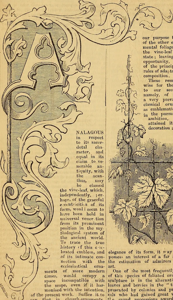 An illustration from The Decorator's assistant, 1847, leaf 49