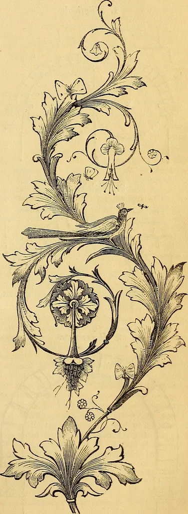 An illustration from The Decorator's assistant, 1847, leaf 78