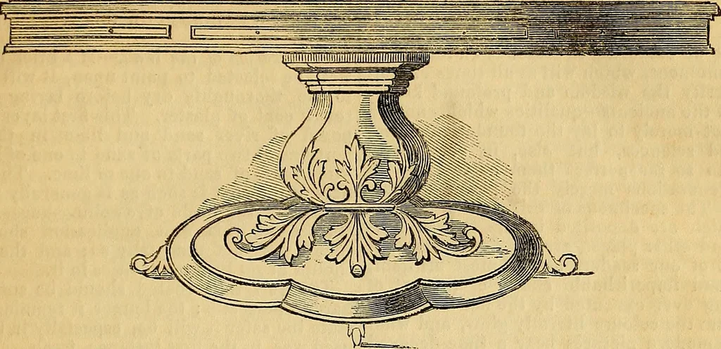 An illustration from The Decorator's assistant, 1847, leaf 82