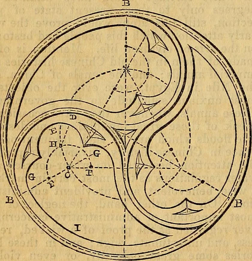 An illustration from The Decorator's assistant, 1847, leaf 112