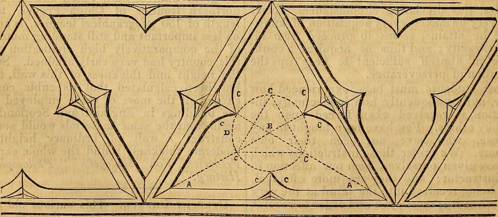 An illustration from The Decorator's assistant, 1847, leaf 112