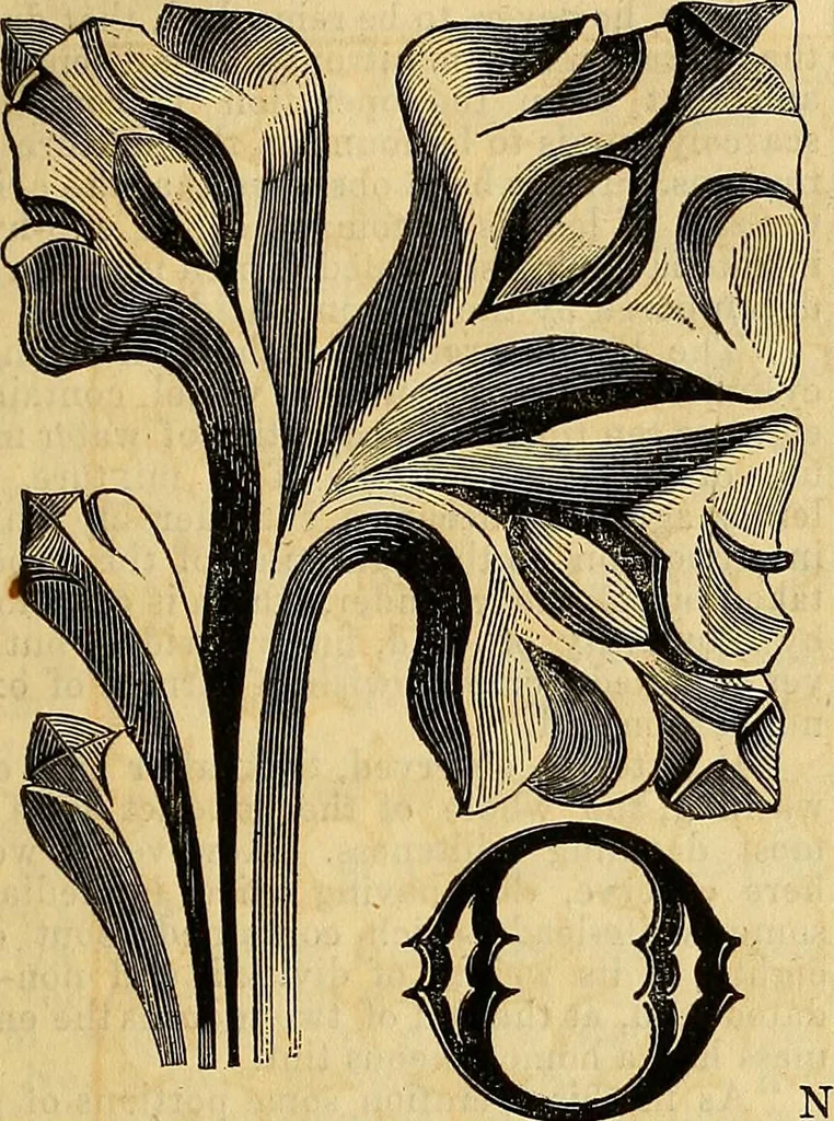 An illustration from The Decorator's assistant, 1847, leaf 143