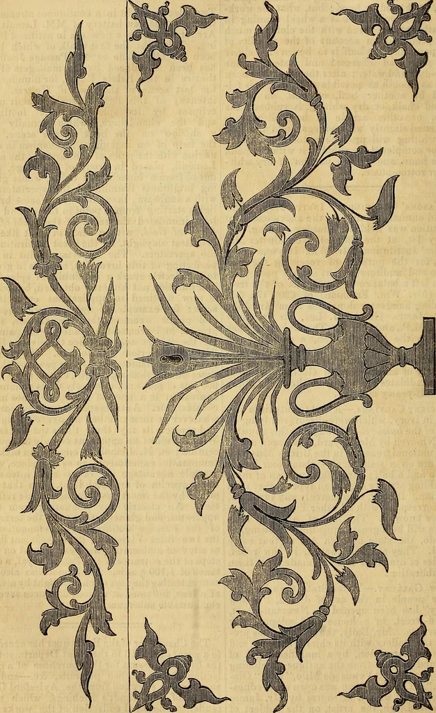 An illustration from The Decorator's assistant, 1847, leaf 162