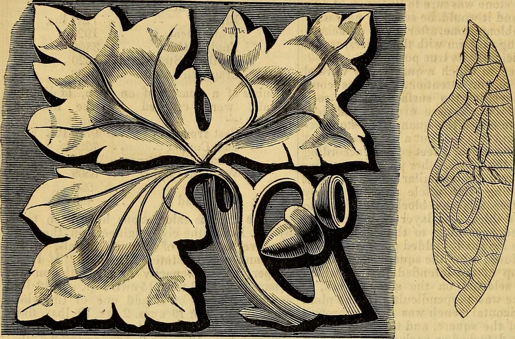 An illustration from The Decorator's assistant, 1847, leaf 172