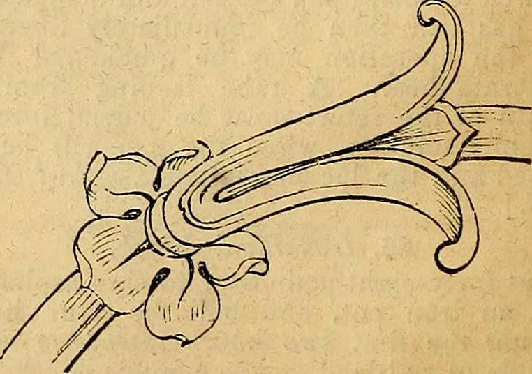 An illustration from The Decorator's assistant, 1847, leaf 22
