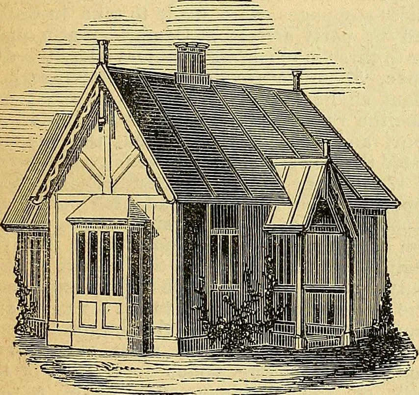 An illustration from The Decorator's assistant, 1847, leaf 29