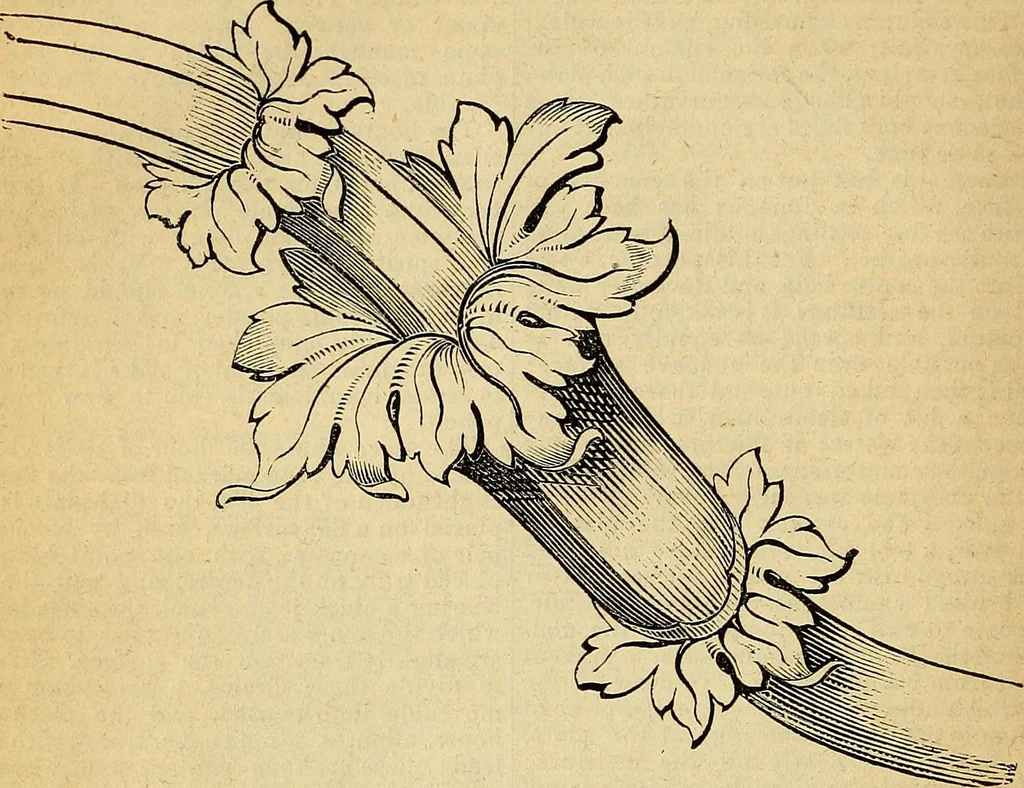 An illustration from The Decorator's assistant, 1847, leaf 42