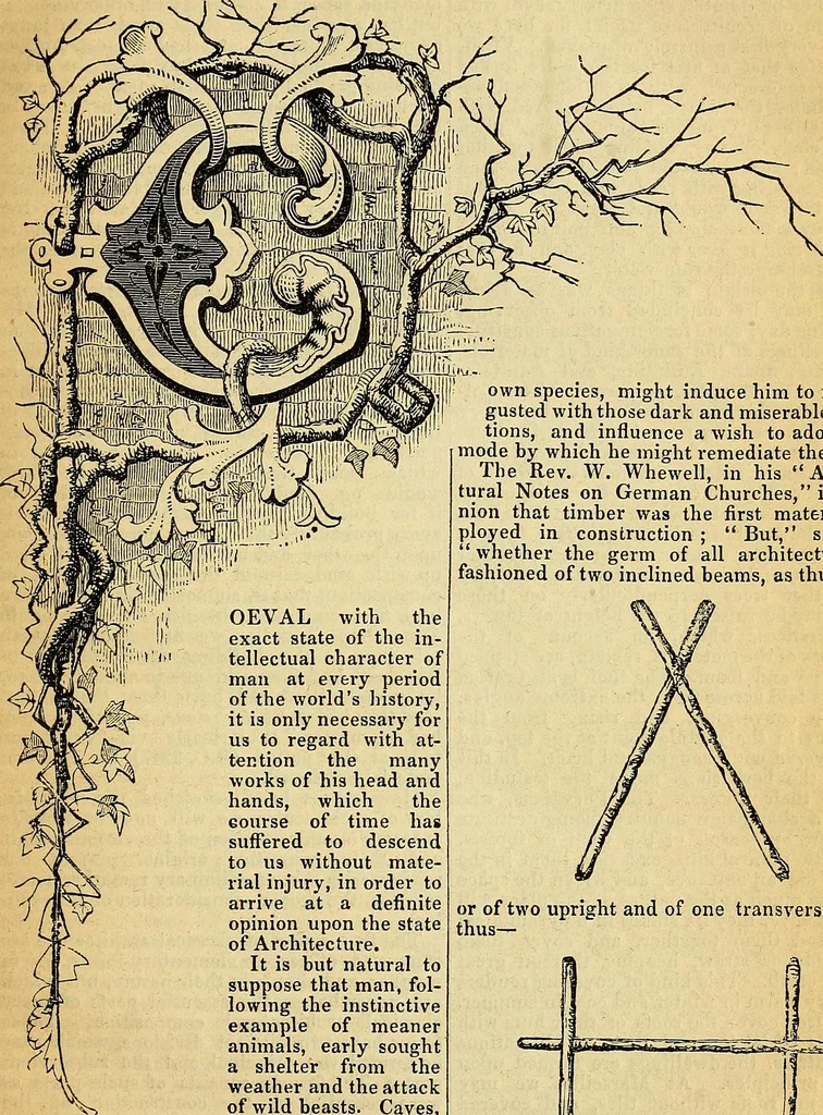 An illustration from The Decorator's assistant, 1847, leaf 43