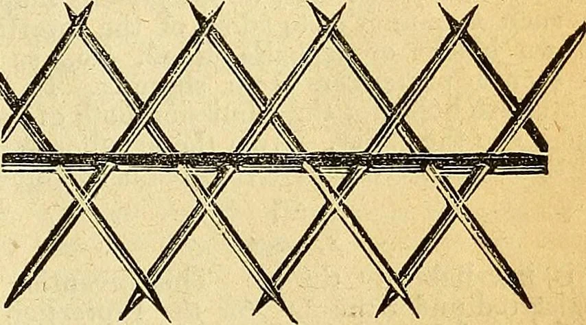 An illustration from The Decorator's assistant, 1847, leaf 49