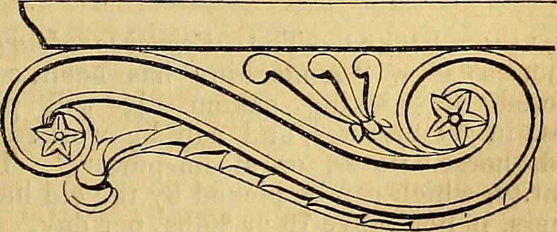 An illustration from The Decorator's assistant, 1847, leaf 79