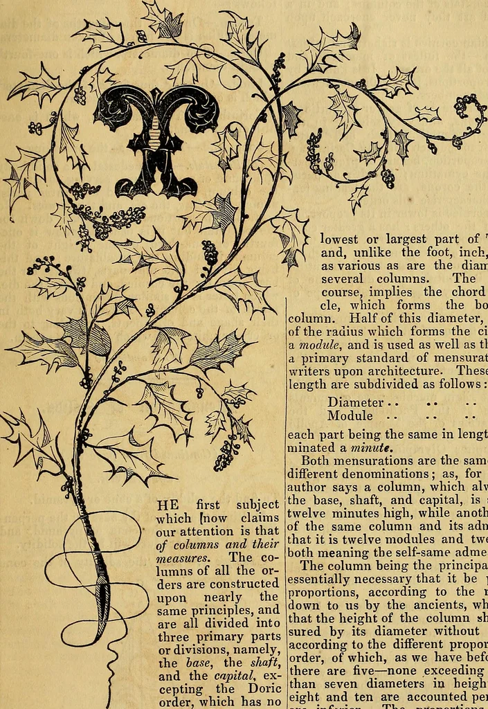 An illustration from The Decorator's assistant, 1847, leaf 83
