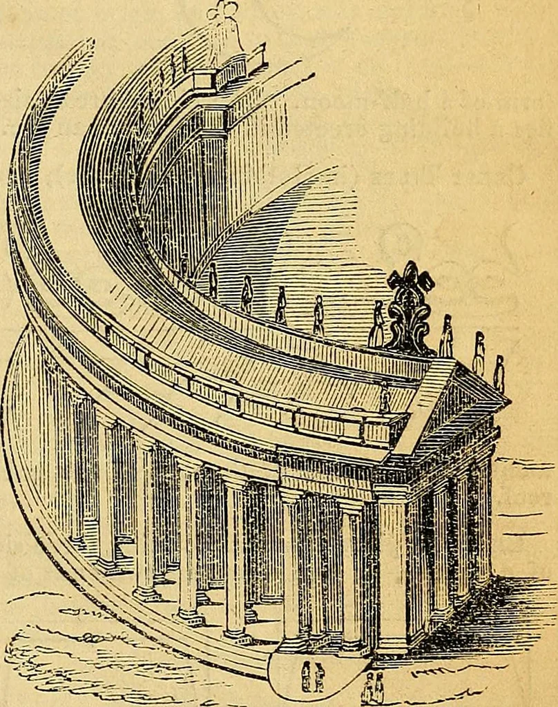 An illustration from The Decorator's assistant, 1847, leaf 9