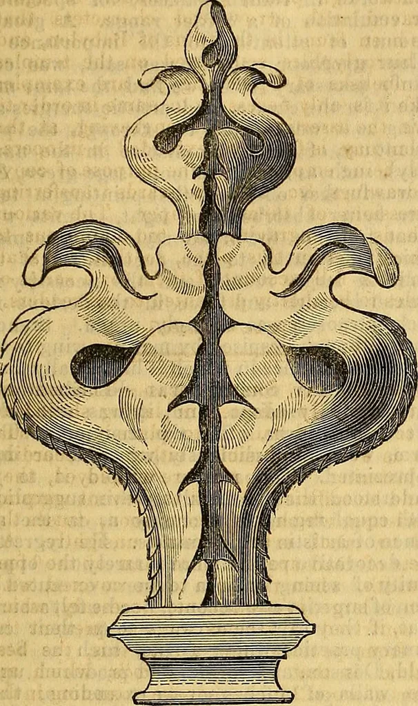An illustration from The Decorator's assistant, 1847, leaf 112