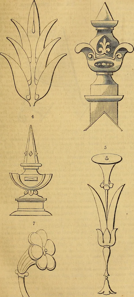 An illustration from The Decorator's assistant, 1847, leaf 118