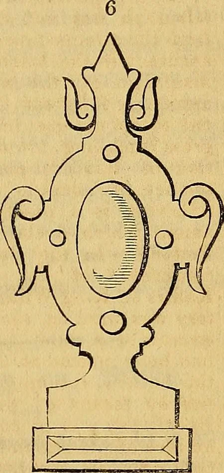 An illustration from The Decorator's assistant, 1847, leaf 118