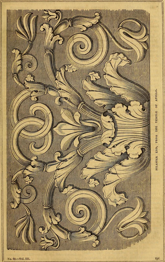 An illustration from The Decorator's assistant, 1847, leaf 142