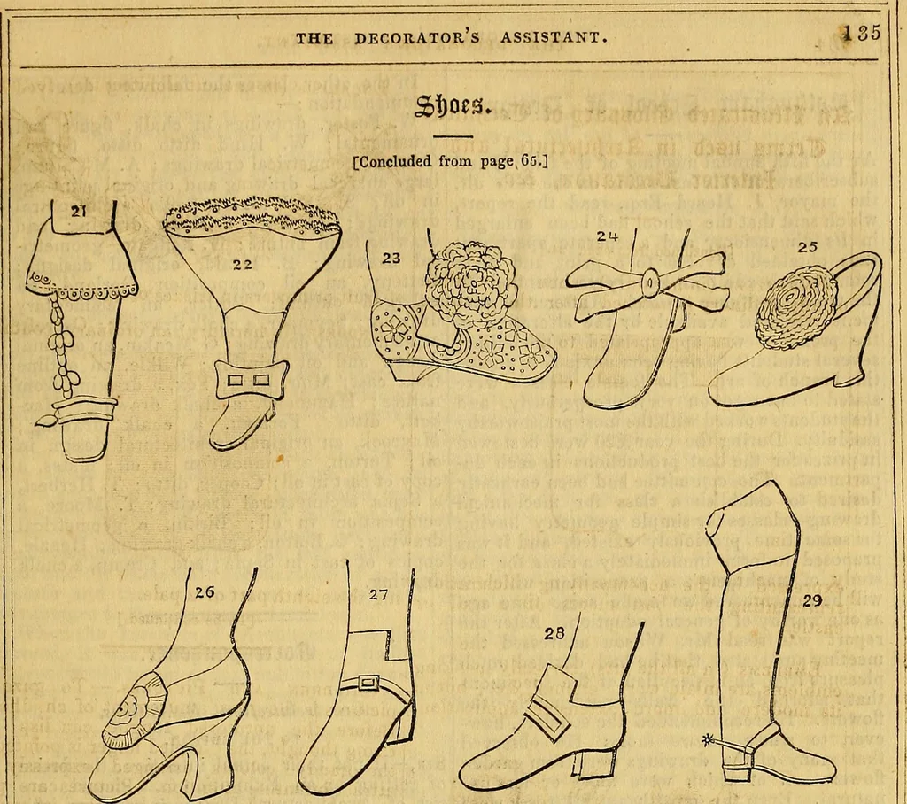 An illustration from The Decorator's assistant, 1847, leaf 172