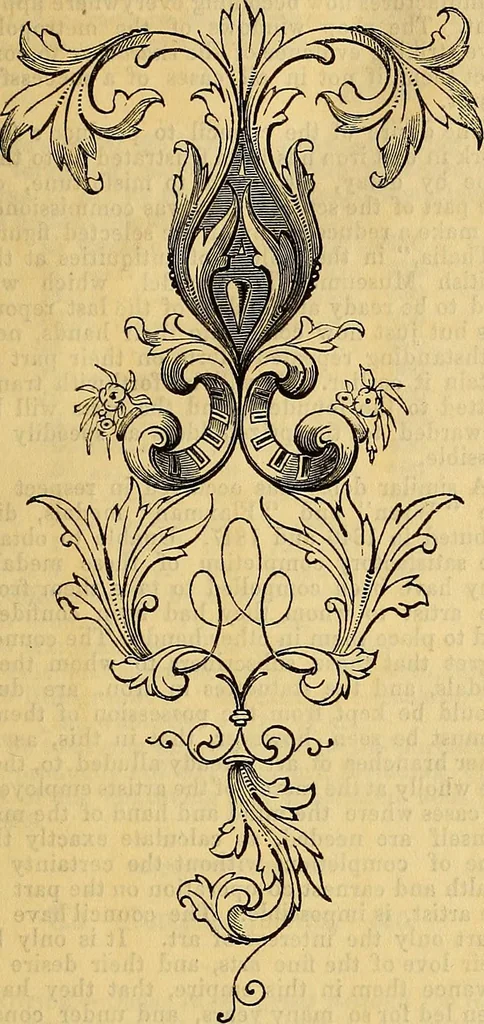 An illustration from The Decorator's assistant, 1847, leaf 24