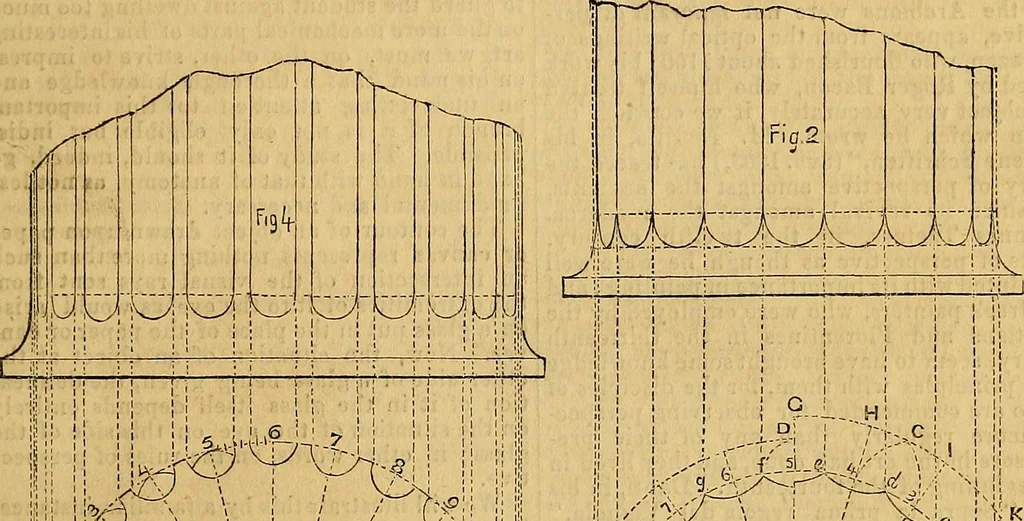 An illustration from The Decorator's assistant, 1847, leaf 244