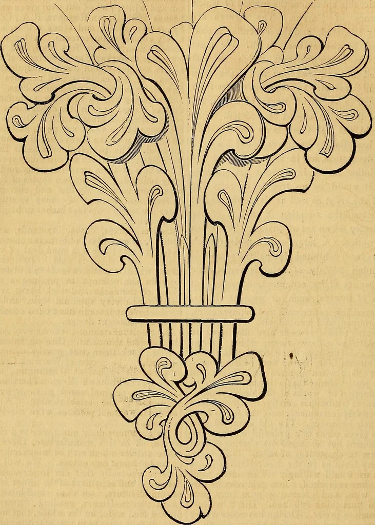 An illustration from The Decorator's assistant, 1847, leaf 299