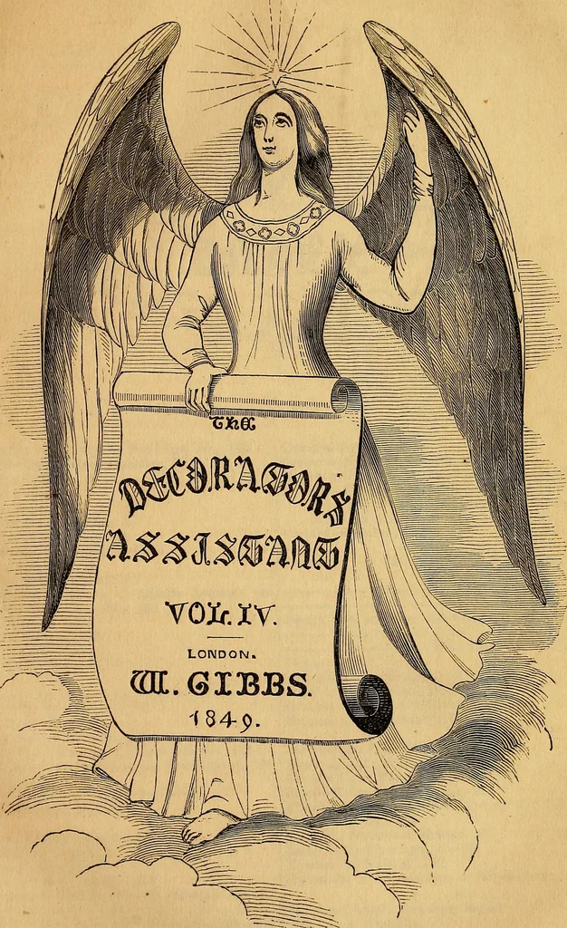An illustration from The Decorator's assistant, 1847, leaf 316