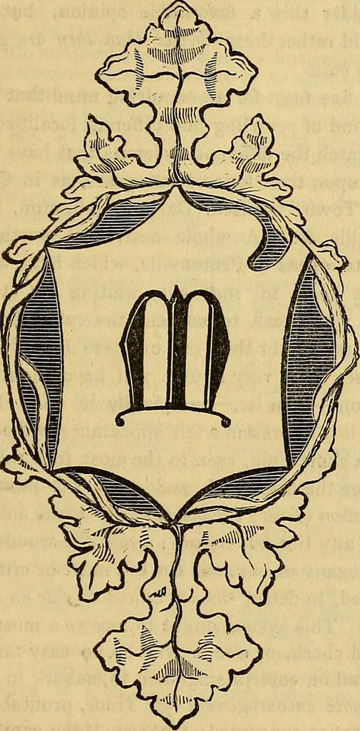 An illustration from The Decorator's assistant, 1847, leaf 338