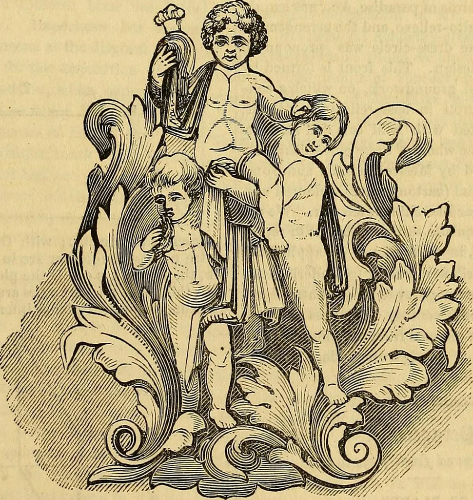 An illustration from The Decorator's assistant, 1847, leaf 342