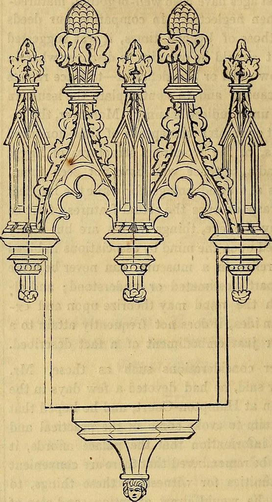 An illustration from The Decorator's assistant, 1847, leaf 413