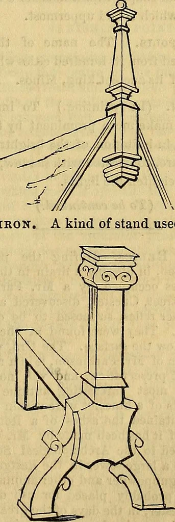 An illustration from The Decorator's assistant, 1847, leaf 414