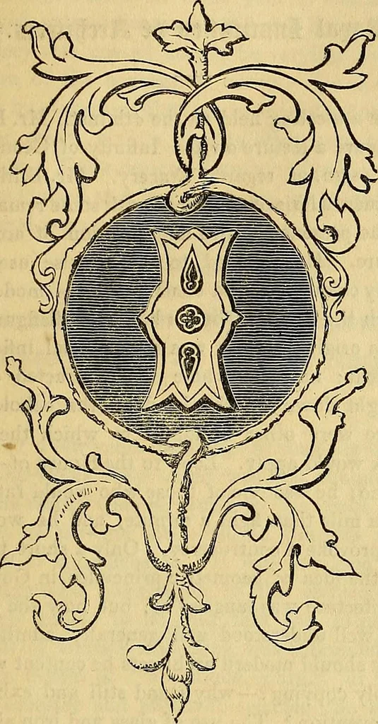 An illustration from The Decorator's assistant, 1847, leaf 422