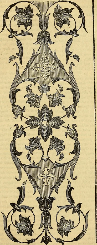 An illustration from The Decorator's assistant, 1847, leaf 426