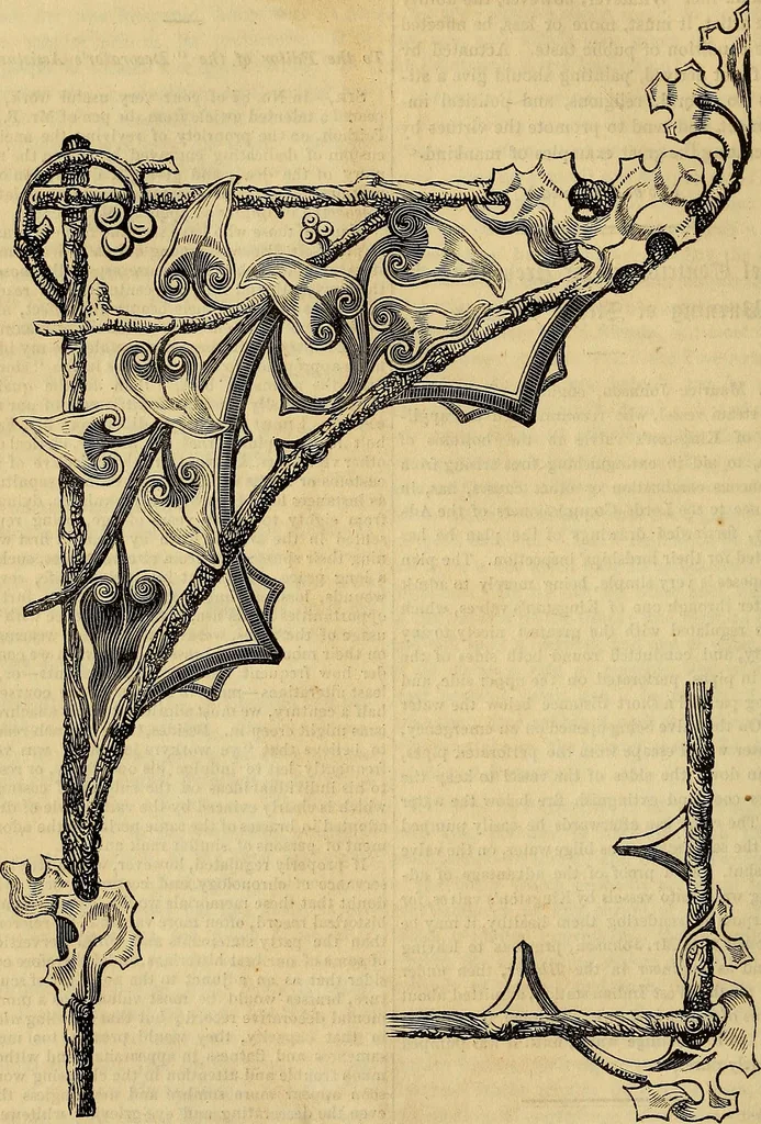 An illustration from The Decorator's assistant, 1847, leaf 449