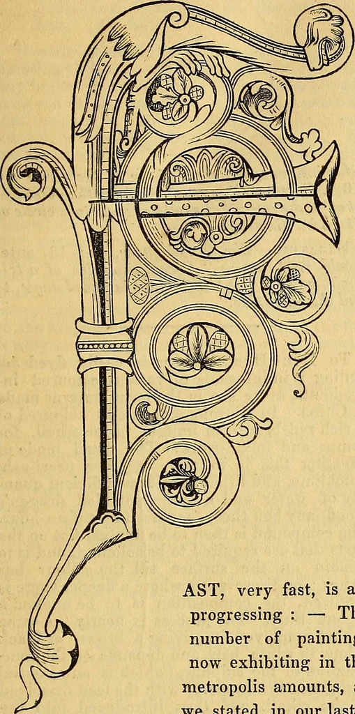 An illustration from The Decorator's assistant, 1847, leaf 48