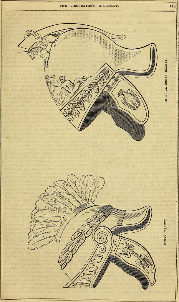 An illustration from The Decorator's assistant, 1847, leaf 498
