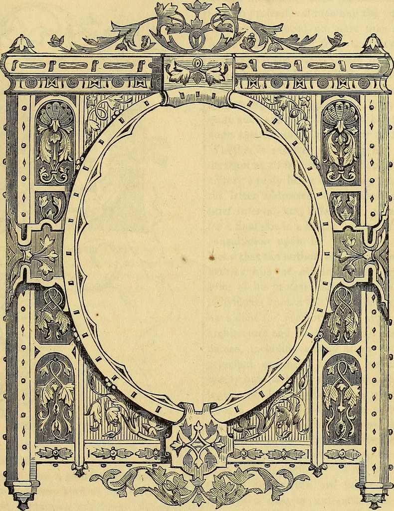 An illustration from The Decorator's assistant, 1847, leaf 504