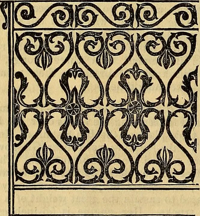 An illustration from The Decorator's assistant, 1847, leaf 525