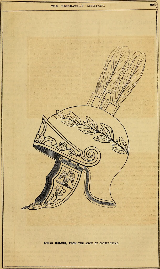 An illustration from The Decorator's assistant, 1847, leaf 570