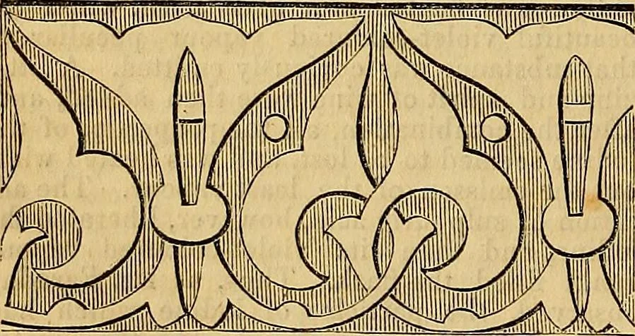 An illustration from The Decorator's assistant, 1847, leaf 63