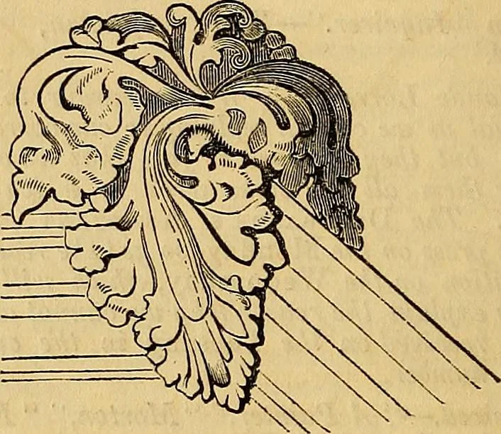 An illustration from The Decorator's assistant, 1847, leaf 63