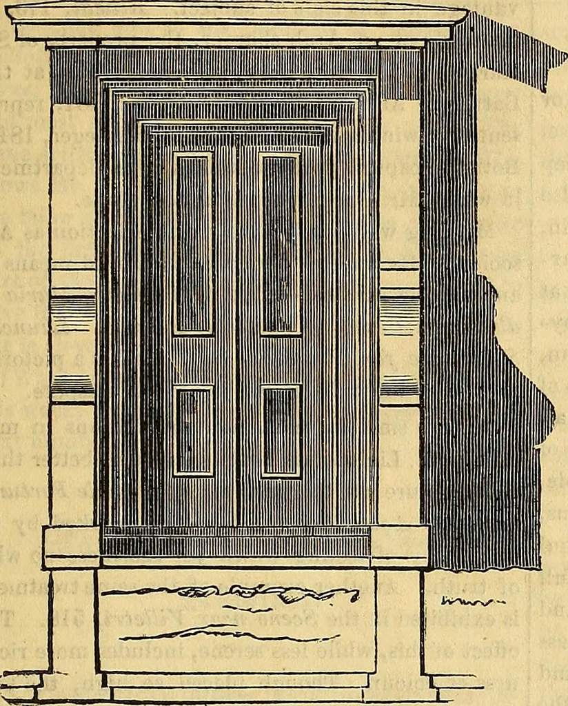 An illustration from The Decorator's assistant, 1847, leaf 716