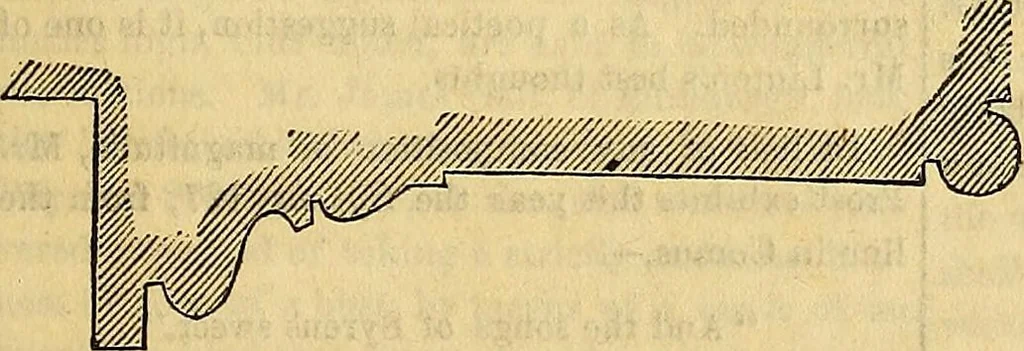 An illustration from The Decorator's assistant, 1847, leaf 716