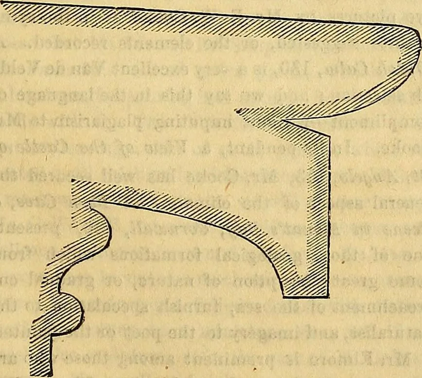An illustration from The Decorator's assistant, 1847, leaf 716