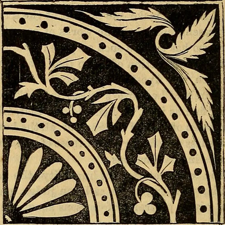 An illustration from The Decorator's assistant, 1847, leaf 737