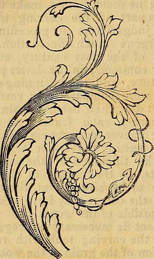 An illustration from The Decorator's assistant, 1847, leaf 75