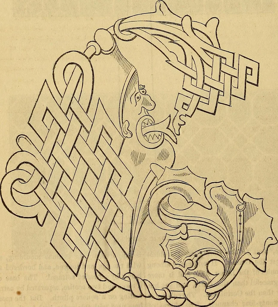 An illustration from The Decorator's assistant, 1847, leaf 801