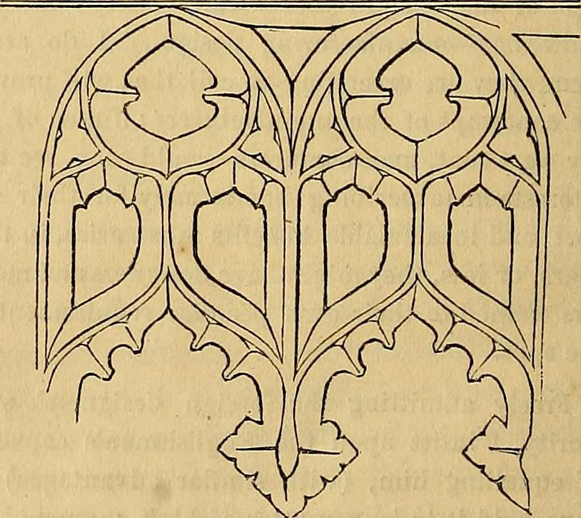 An illustration from The Decorator's assistant, 1847, leaf 847